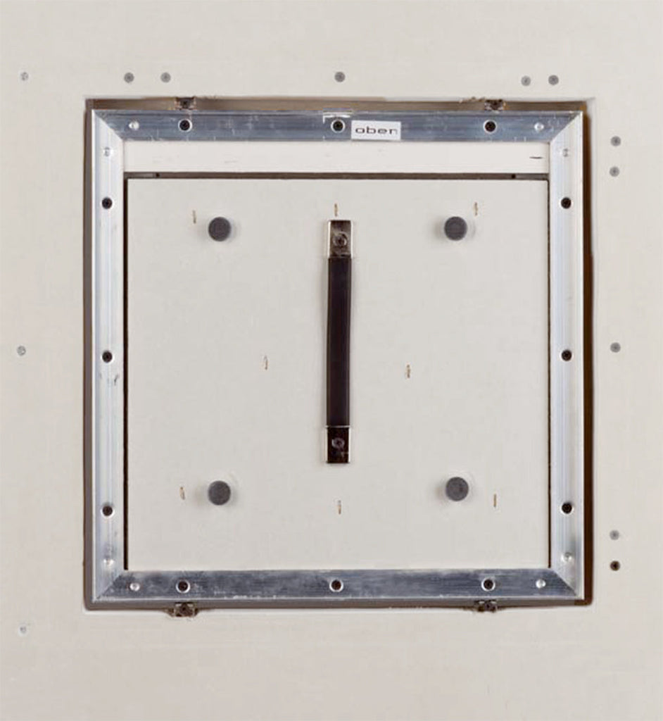 AluRapid I/EI90 Revisionstür  - für Installationsschachtwand - Front